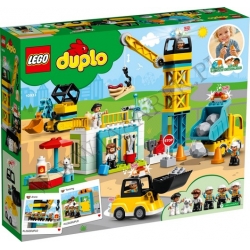 Klocki LEGO 10933 - Zuraw wiezowy i budowa DUPLO